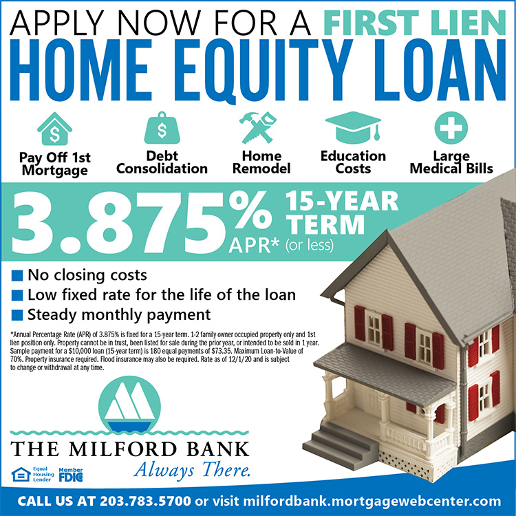Apply now for a first lien home equity loan