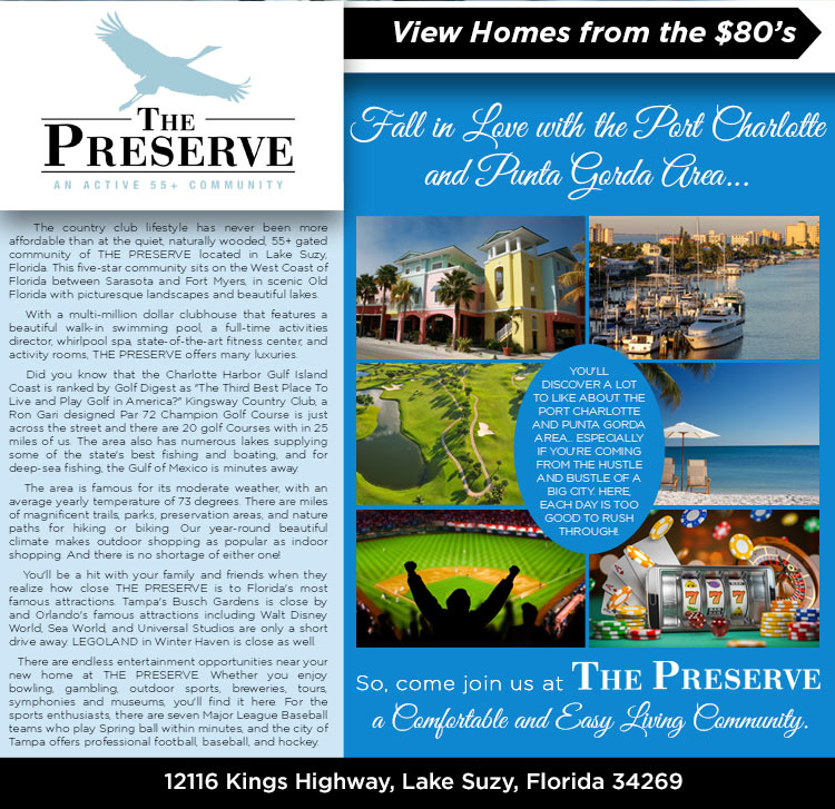 Fall in love with the Port Charlotte and Punta Gorda area