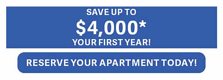 Save up to
 
$4,000*
 
Your First Year