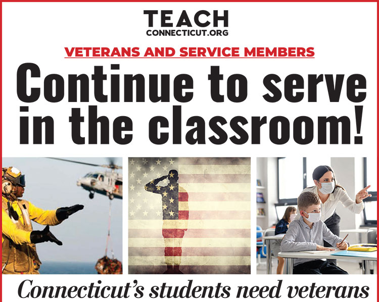 Connecticut's students need veterans