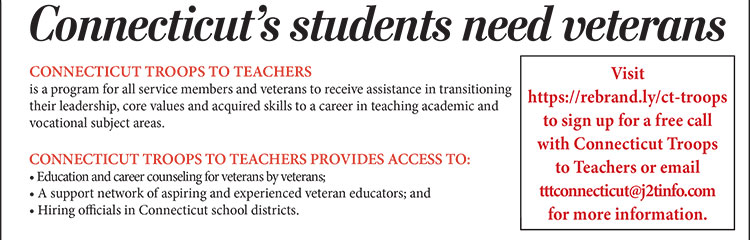 Connecticut’s students need veterans