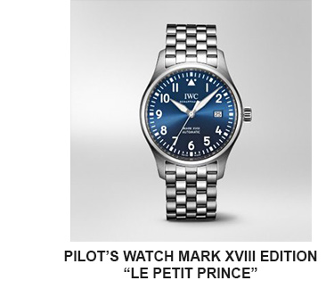 PILOT’S WATCH MARK XVIII EDITION“LE PETIT PRINCE”