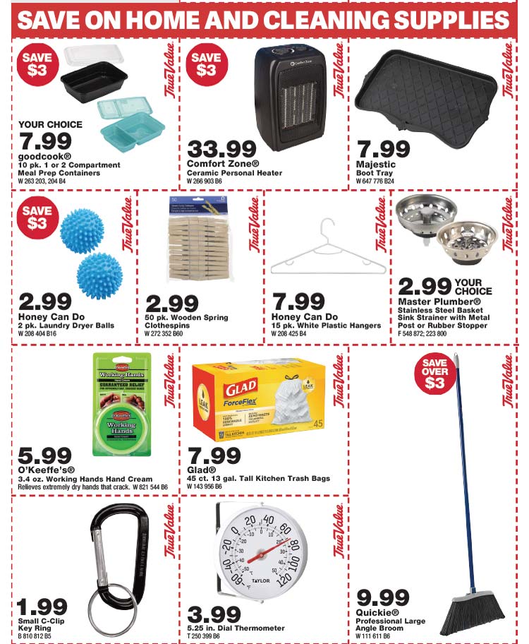 SAVE ON HOME AND CLEANING SUPPLIES