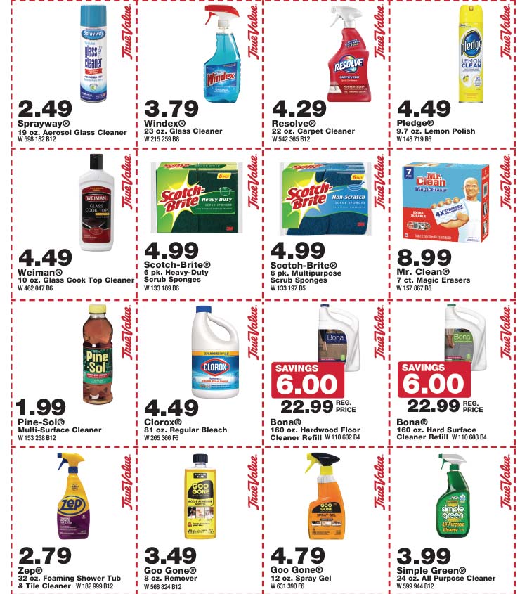 SAVE ON HOME AND CLEANING SUPPLIES