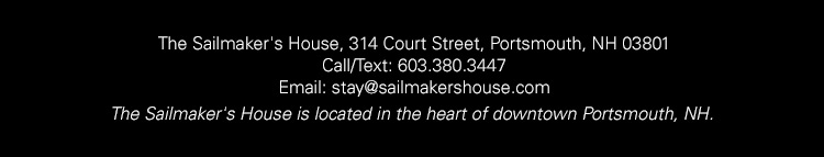 The Sailmaker's House, 314 Court Street, Portsmouth, NH 03801