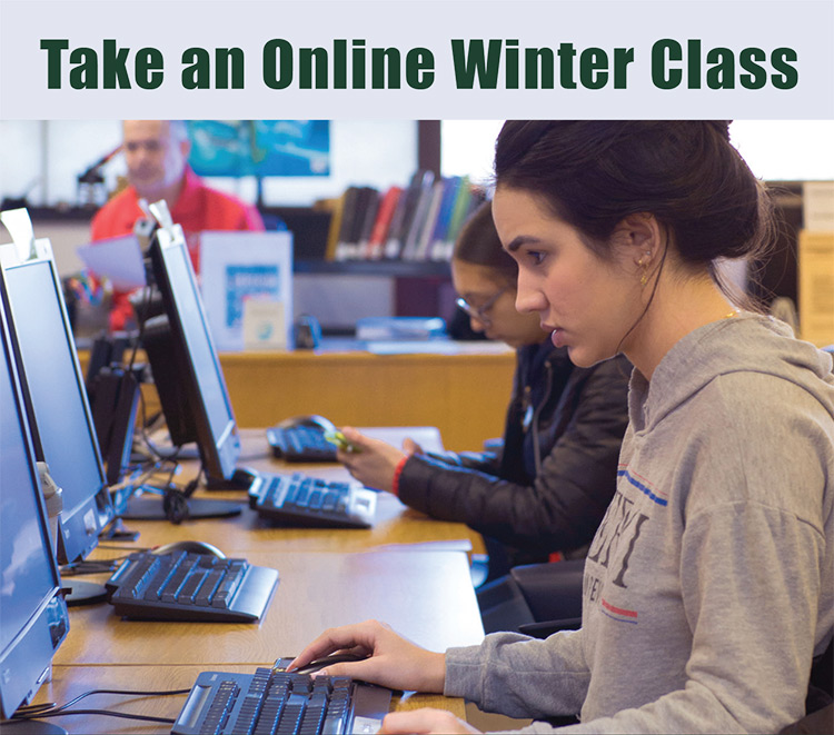 Take an Online Winter ClassS
