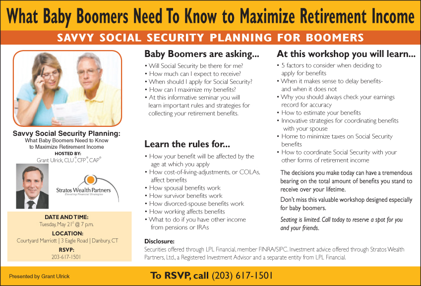 Savvy Social Security Planning for Boomers