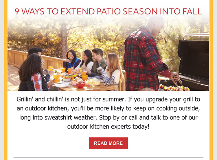 9 Ways to extend patio season into fall