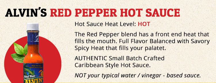 Alvin's Red Pepper Hot Sauce