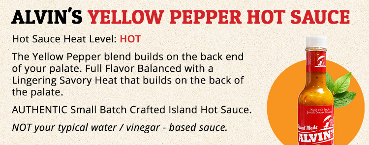 Alvin's Yellow Pepper Hot Sauce
