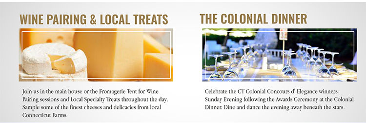 Wine Pairing & Local Treats - The Colonial Diner