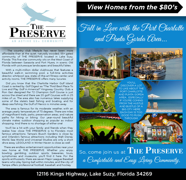 Fall in love with the Port Charlotte and Punta Gorda area