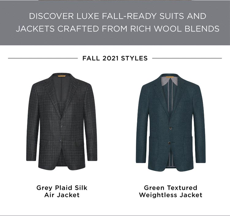 Discover Luxe Fall-Ready Suits