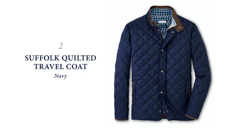 Suffolk Quilted Travel Coat