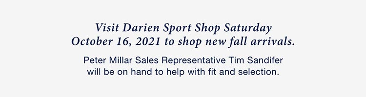 Visit Darien Sport Shop Saturday