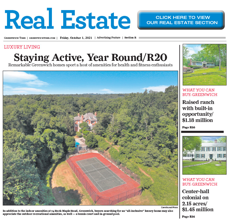 Click to View Our Greenwich Real Estate Section