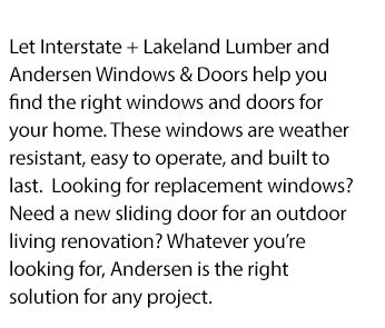 Andersen is the right solution for any project.