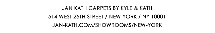Jan Kath Carpets by Kyle & Kath