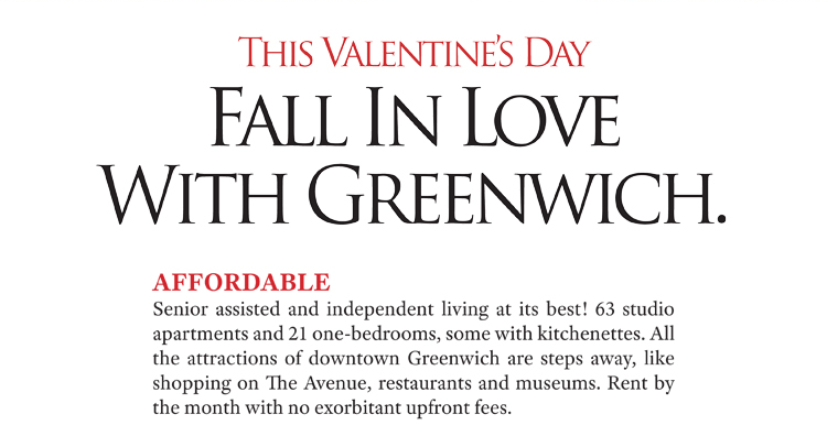 This Valentine's Day Fall in Love with Greenwich.
