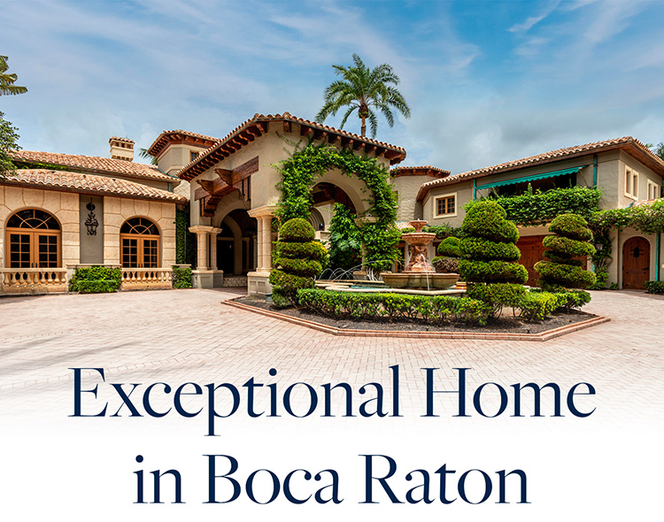 Exceptional Home in Boca Raton