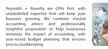 Reynolds + Rowella are CPAs first