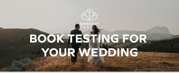 BOOK TESTING FOR YOUR WEDDING